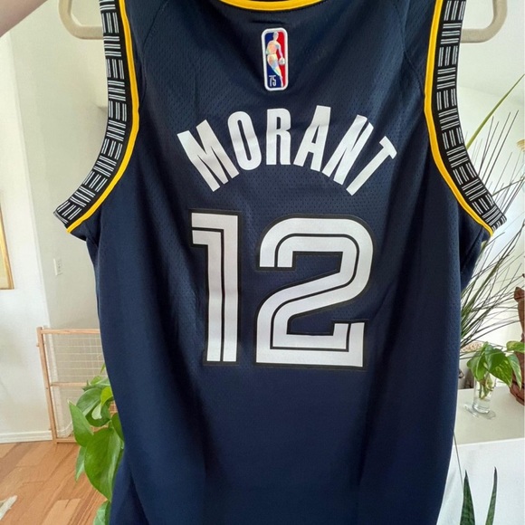 Memphis jersey, brand new, Morant number 12, size XL - Picture 2 of 8